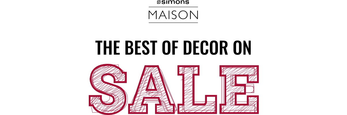 Simons Maison. The best of decor on sale