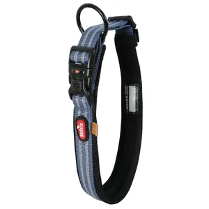 Collier chien Bivouak taille XL bleu - Zolux