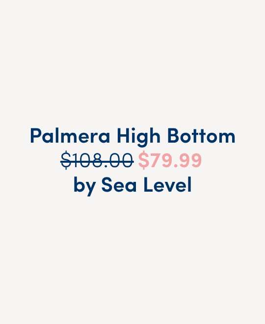 Palmera High Waist Gathered Side Bikini Bottom