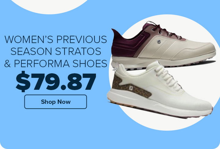 Women's Previous Season Stratos or Performa $79.87