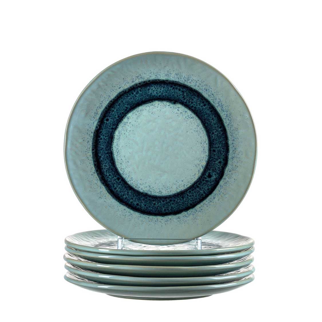 Image of Keramikteller MATERA 23 cm blau 6er-Set