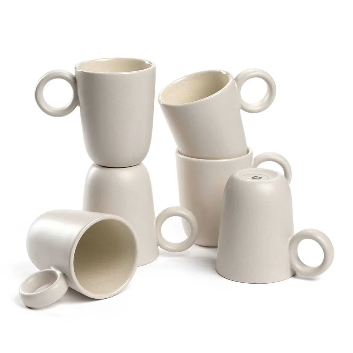 Image of Keramiktasse ROMA 400 ml creme 6er-Set
