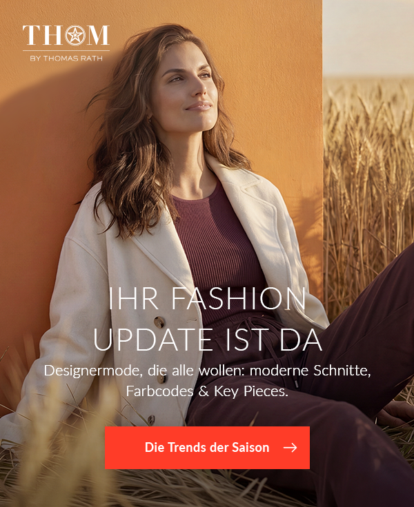 Mode-Neuheiten von THOM by Thomas Rath