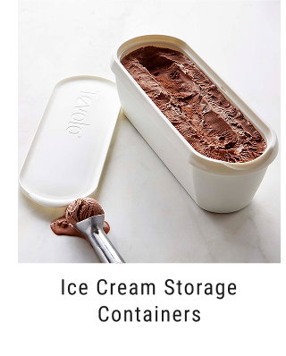 Ice Cream Storage Containers