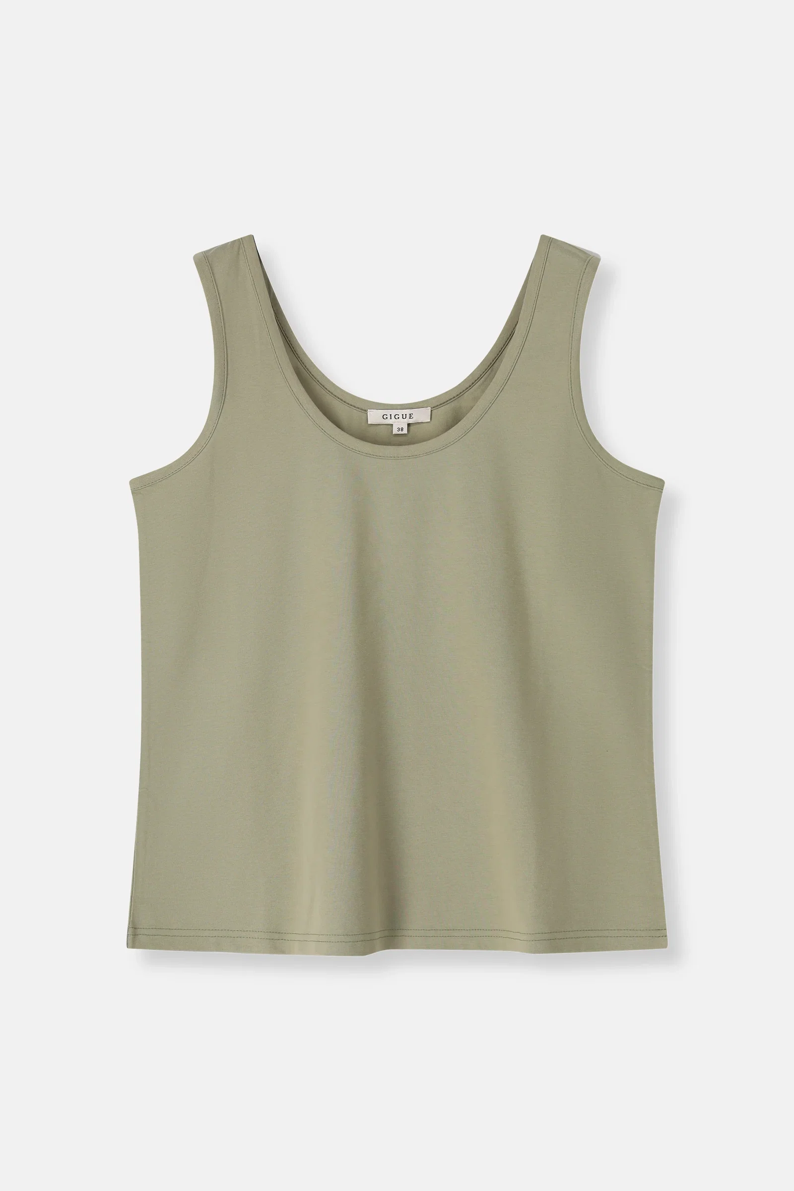 Image of SWEETY kaki singlet