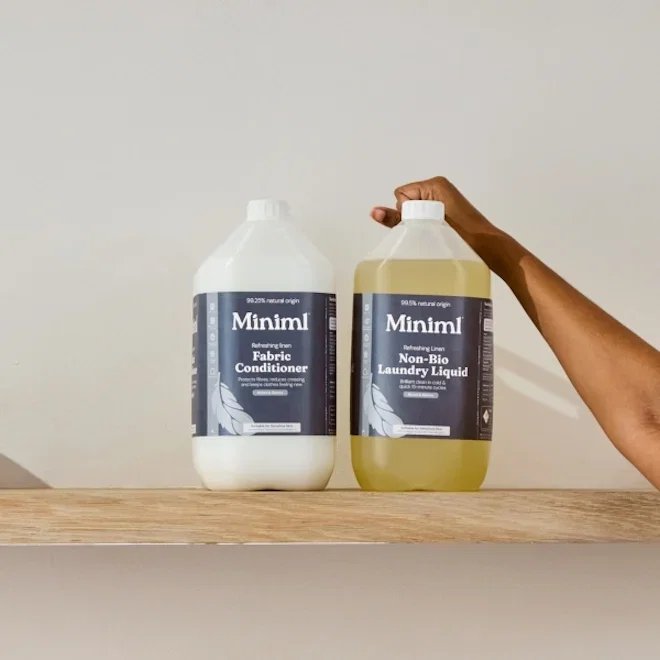 Miniml wasmiddel & wasverzachter 5L refills