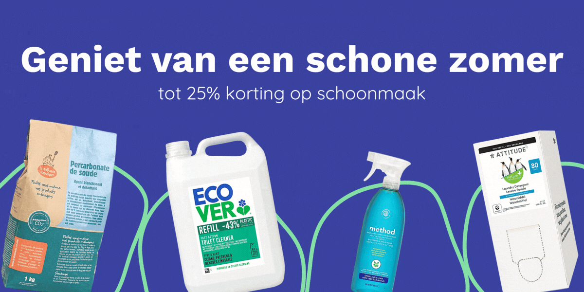 Geniet van een schone zomer - tot 25% korting op schoonmaak