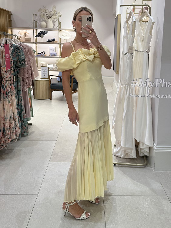 Liora Bardot Maxi Dress