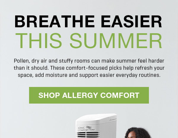 Breathe easy this summer! Get 20% off our best Allergy Solutions.
