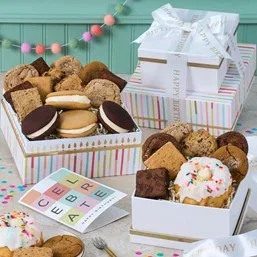 Image of Happy Birthday Bakery Gift Tower Large