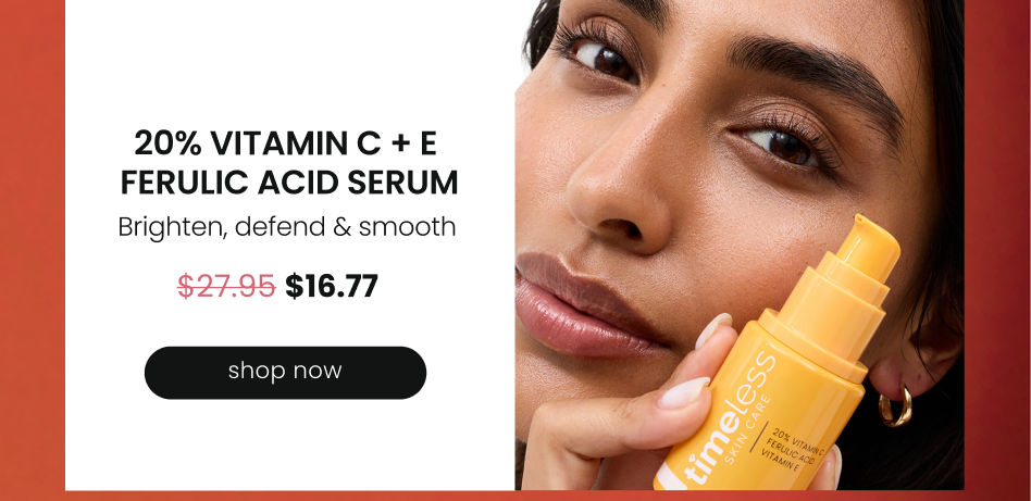 20% vitamin C + E ferulic acid serum brighten, defend & smooth skin