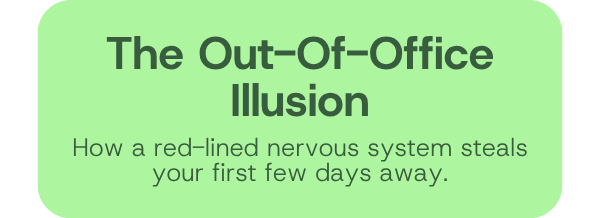 Pre-vacation Stress