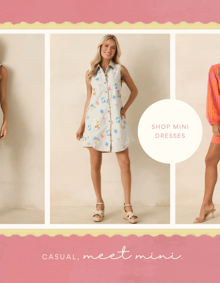 Casual, meet mini. Shop Mini Dresses.