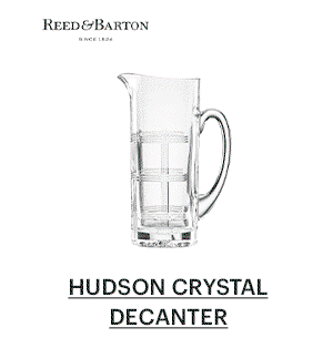 HUDSON CRYSTAL DECANTER