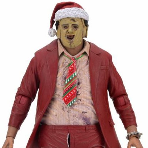 The Texas Chainsaw Massacre Ultimate Santa Leatherface 7-Inch Scale Action Figure