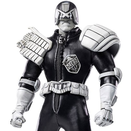 Judge Dredd Special Police Black and White Super Ultimate Series 1:12 Scale Action Figure