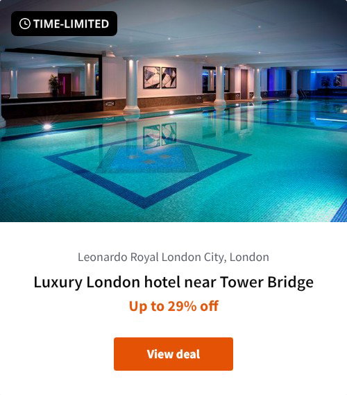 Luxury London hotel near Tower Bridge