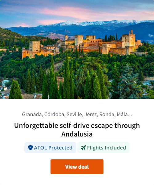 Unforgettable self-drive escape through Andalusia