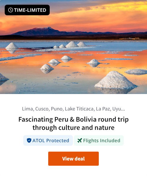 Fascinating Peru &amp; Bolivia round trip through culture and nature