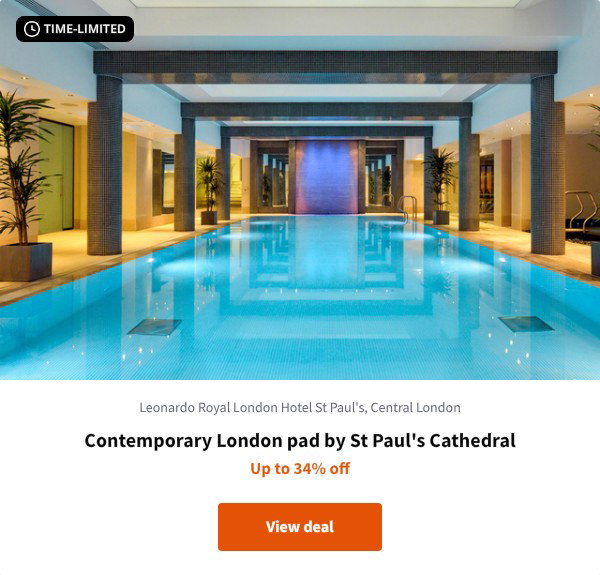 Contemporary London pad by St Paul's Cathedral