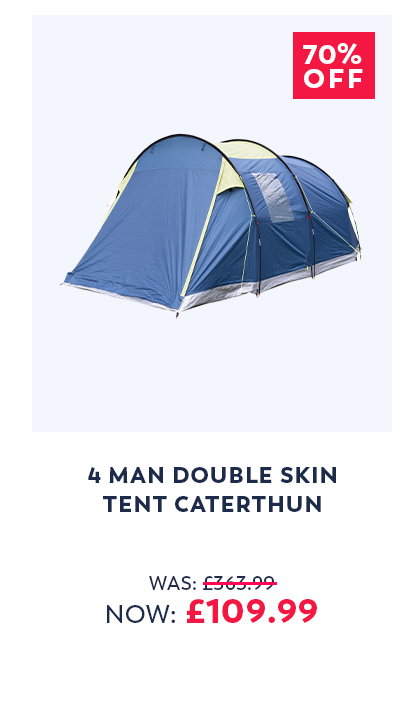 4 Man Double Skin Tent Caterthun