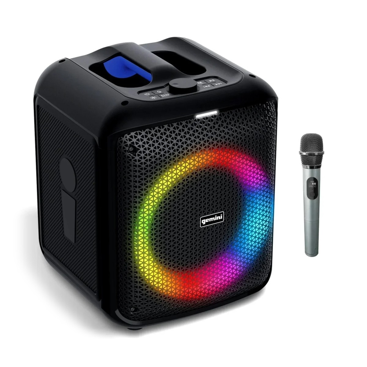 Gemini GGO-650L LED Portable Bluetooth Karaoke Speaker