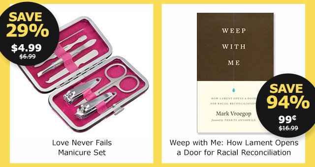 Love Never Fails Manicure Set | Weep with Me