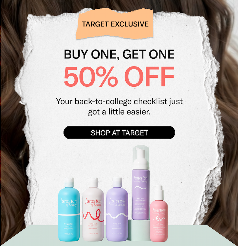 Target Exclusive | Buy One, Get One 50% Off | Your back-to-college checklist just got a little easier. | Shop at Target