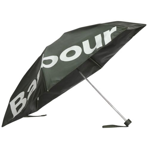 Barbour Logo Mini Umbrella - Green