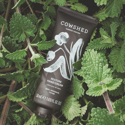 British hero ingredients celebrated in every Cowshed product