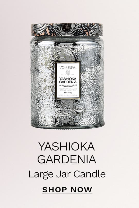 Yashioka Gardenia Large Jar Candle