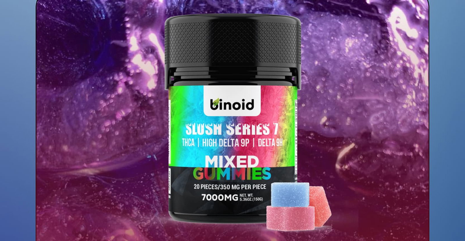 Binoid Slush Series Super 7 Gummies