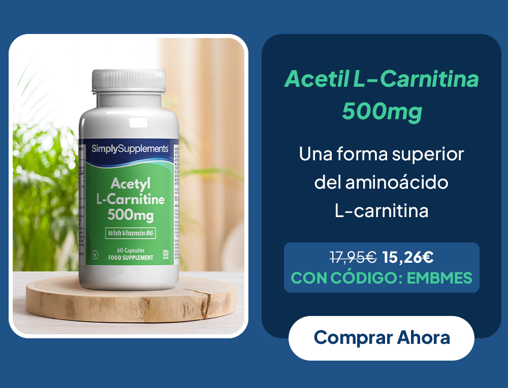 Acetil L-Carnitina 500mg Comprar Ahora