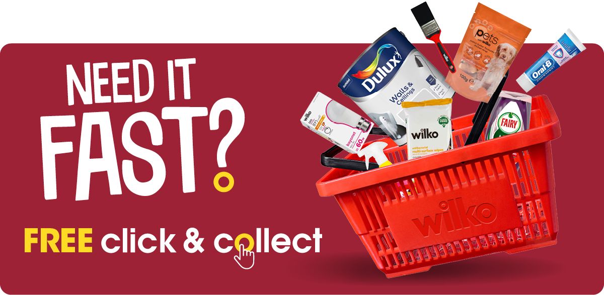 Need it fast? Free Click & Collect