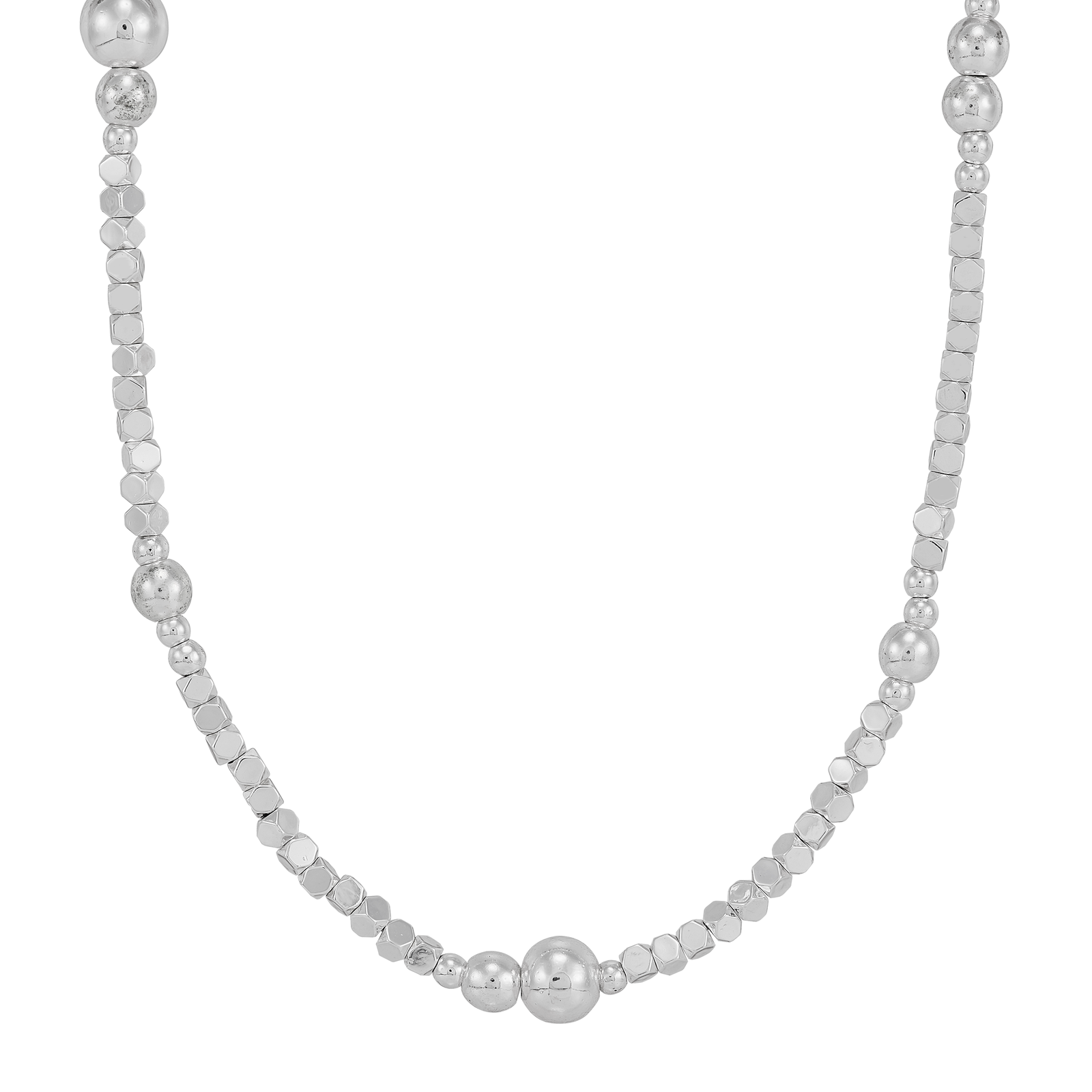 Accordance Necklace, Hematite