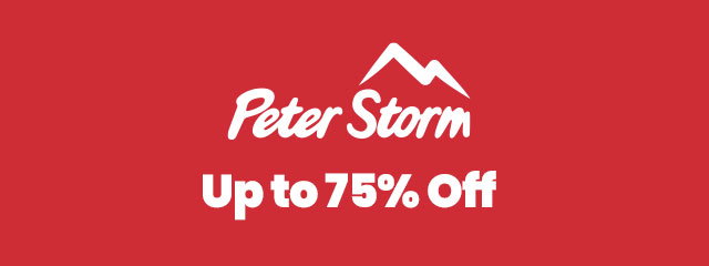 Up to 75% off Peter Storm