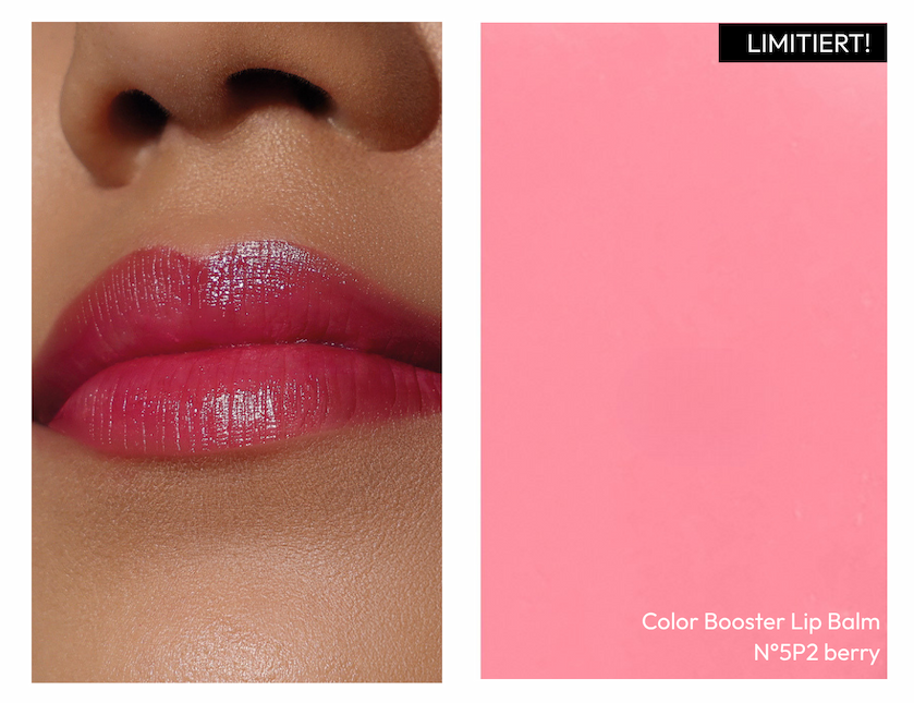Color Booster Lip Balm im limitierten Blumen-Design N°5P2 - berry