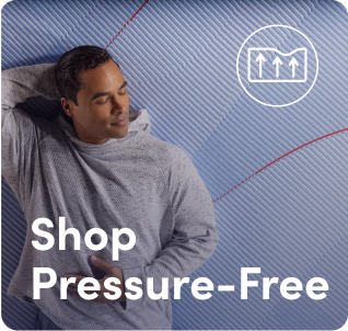 Shop by mattress feature: pressure free mattresses.