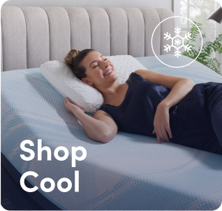 Shop by mattress feature: mattresses with cooling. 