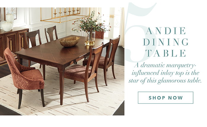 5| Andie Dining Table | Shop now >