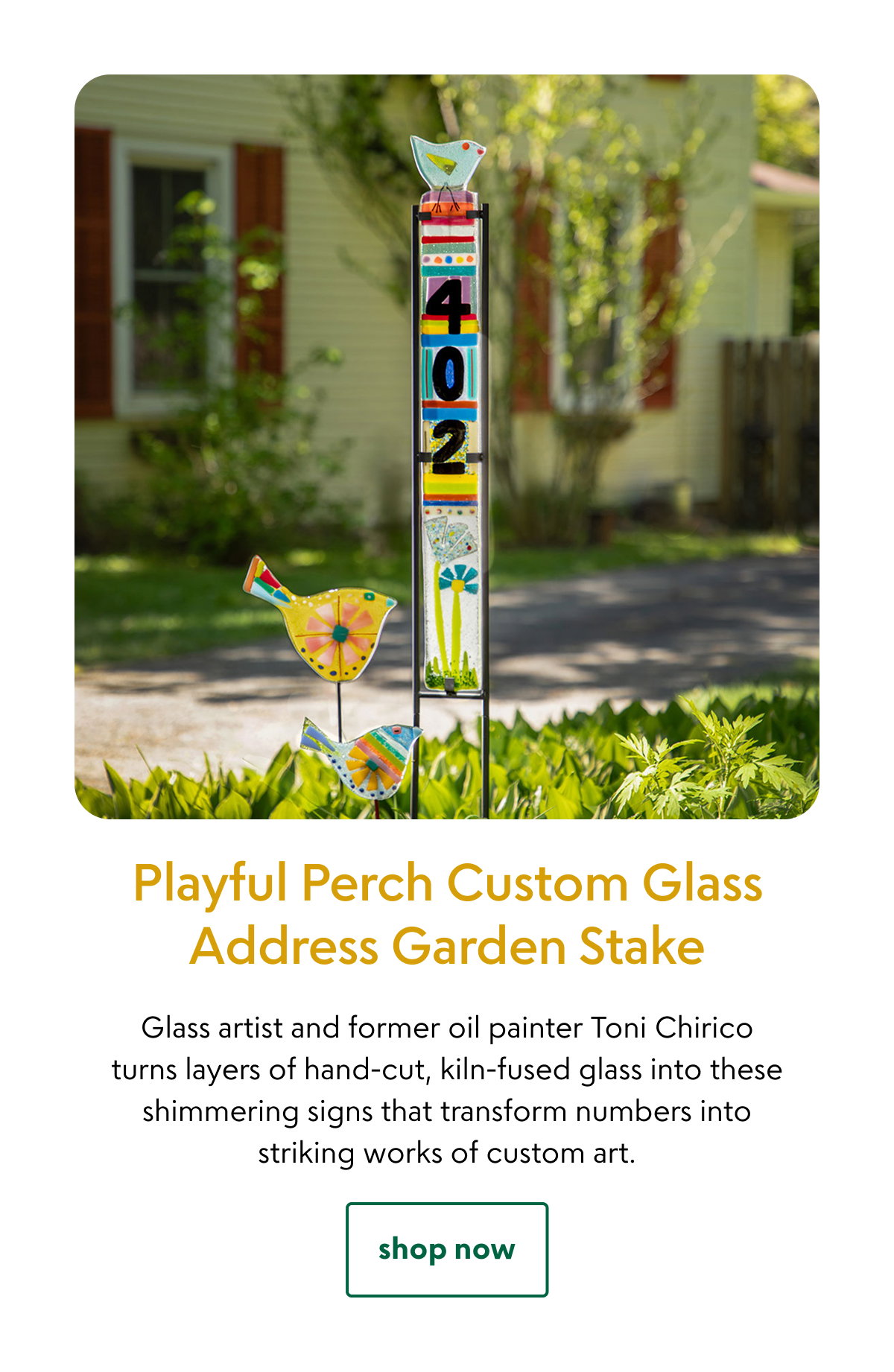 playful-perch-custom-glass-address-garden-stake