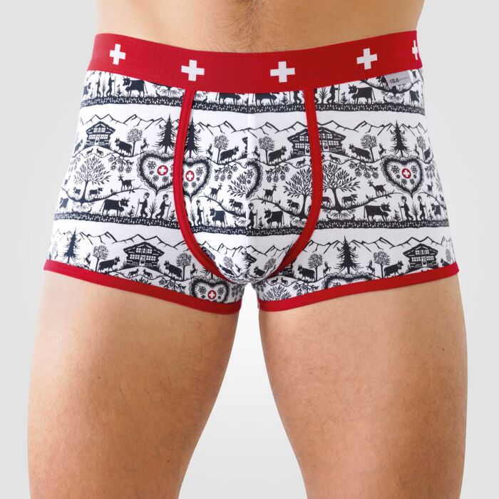 ISA Herren-Panty Alpenschick , weiss