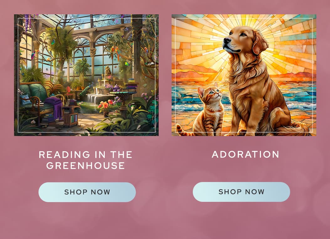Reading in the Greenhouse | Adoration