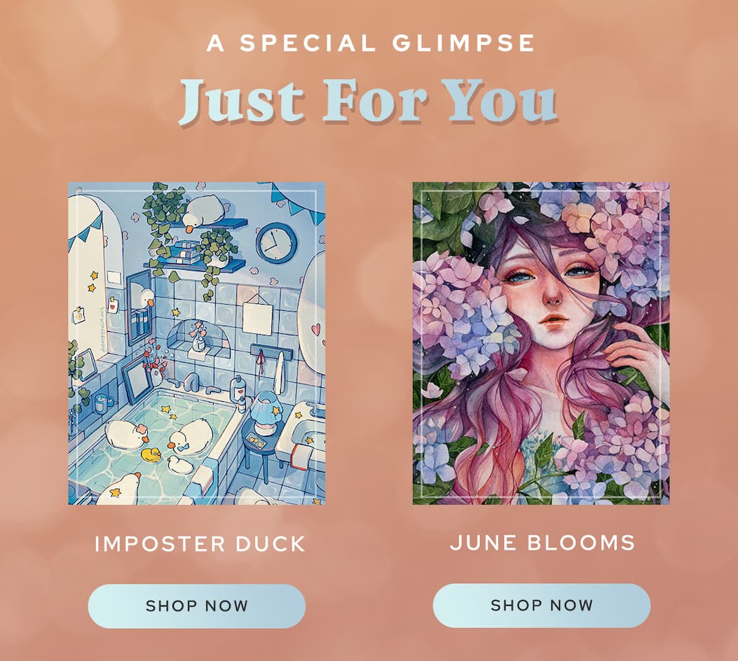 A Special Glimpse Just For You - Imposter Duck | June Blooms