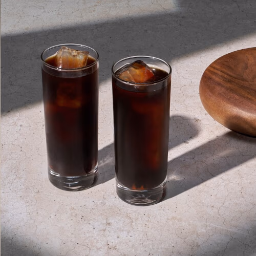 Image of coffee in glasses.