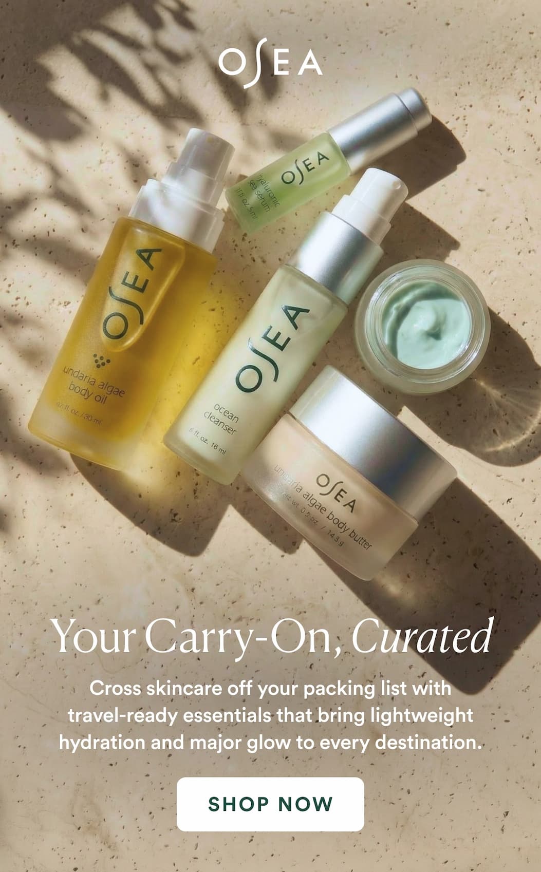 Cross skincare off your packing list with travel-ready essentials that bring lightweight hydration and major glow to every destination.