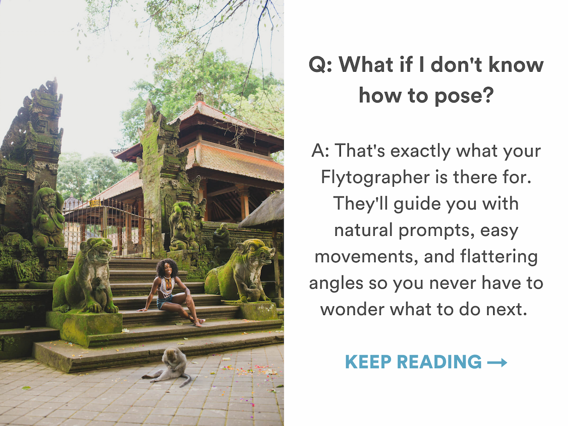 Q: What if I don't know how to pose