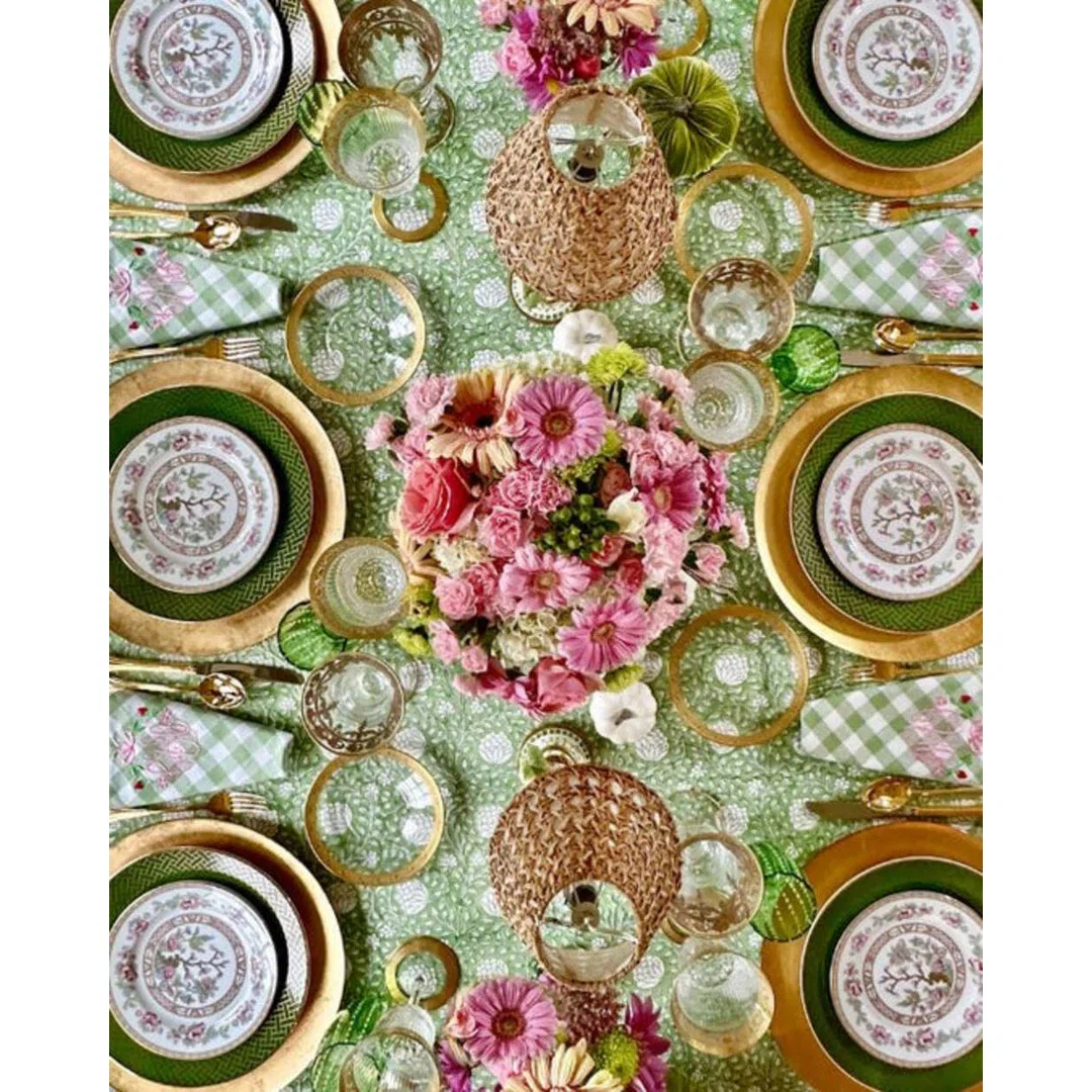 Rectangle Tablecloth - Green Eden