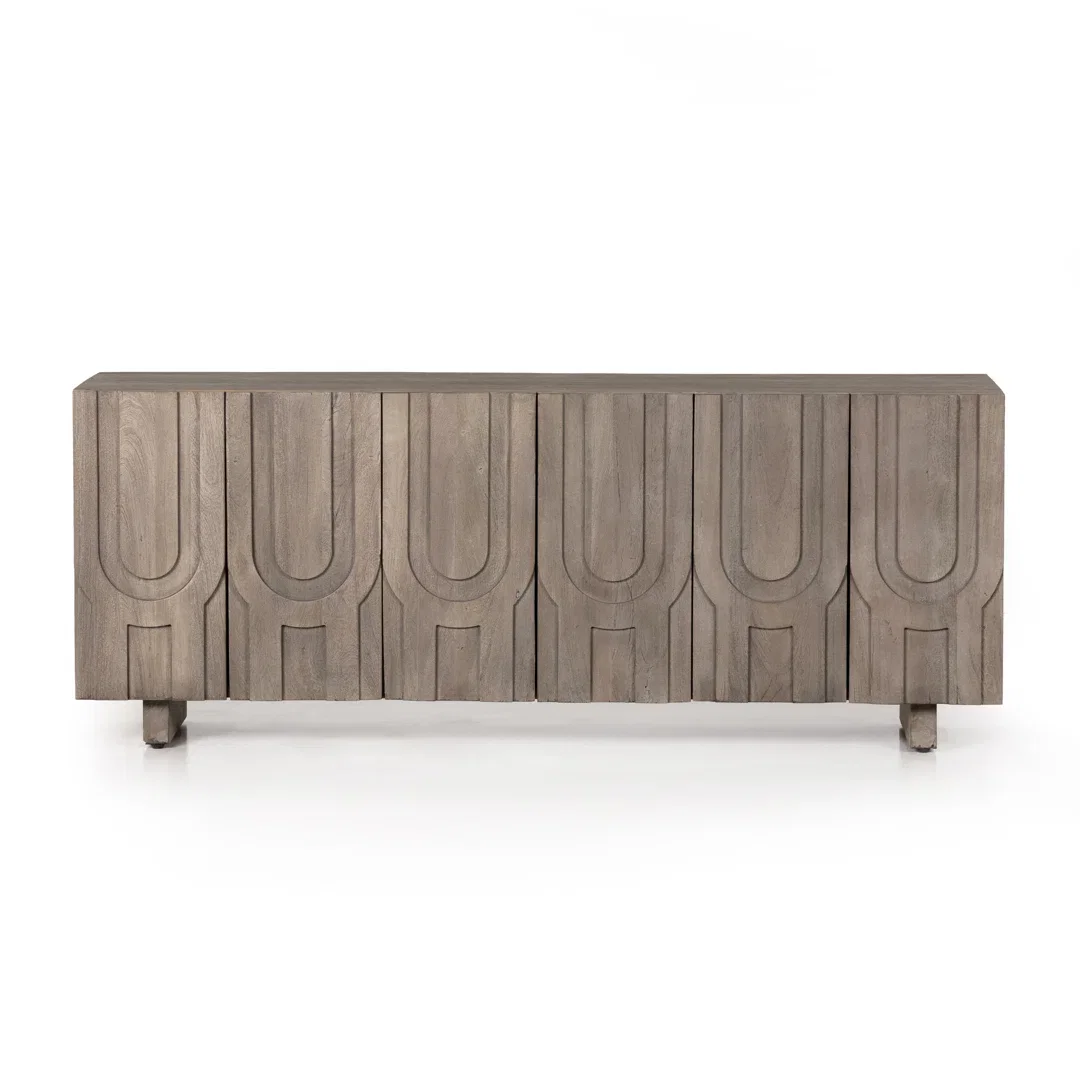 Rivka Solid Wood TV Stand for TVs up to 78"