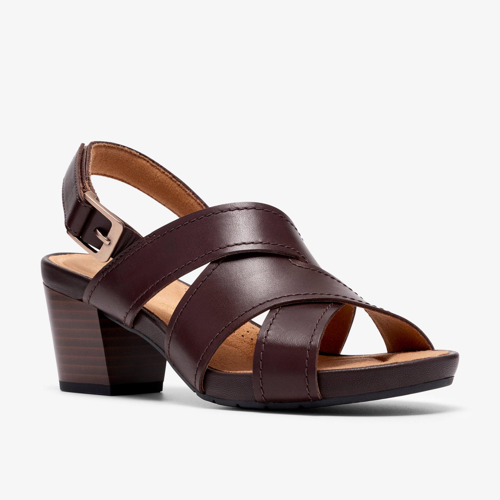 Shop Kymber Shine Dark Brown Leather